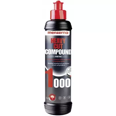Menzerna 1000 Heavy Cut Compound - mocno ścierna pasta polerska 250ml 