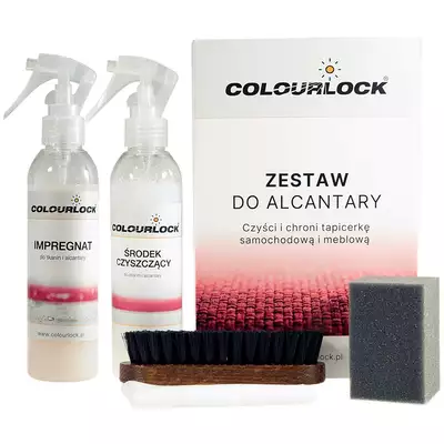 COLOURLOCK Zestaw do czyszczenia i impregnacji alcantary alkantary