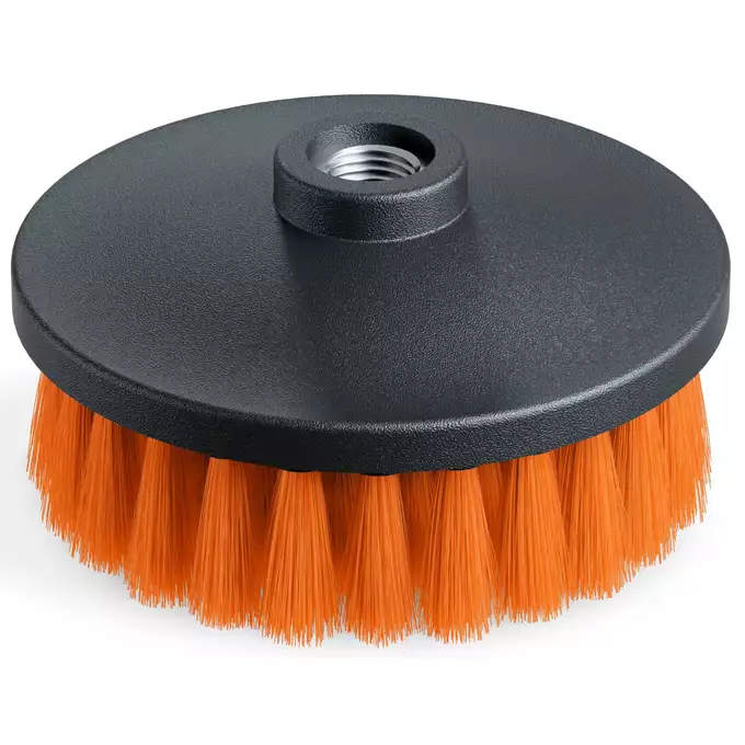 ADBL Twister Soft – szczotka na wkrętarkę lub polerkę do czyszczenia tapicerki, miękkie włosie 100mm