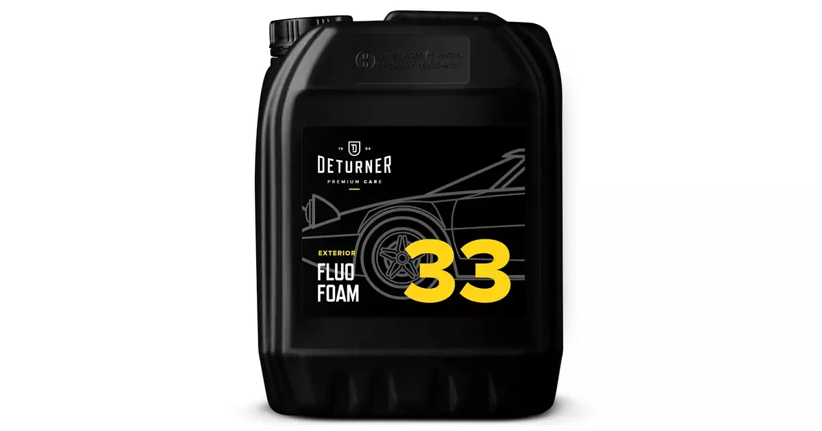 メンテナンス DETURNER EXTERIOR FLUO FOAM 33 中性グリーンフォーム】DETURNER / Fluo-Foam-500ml 洗車用品