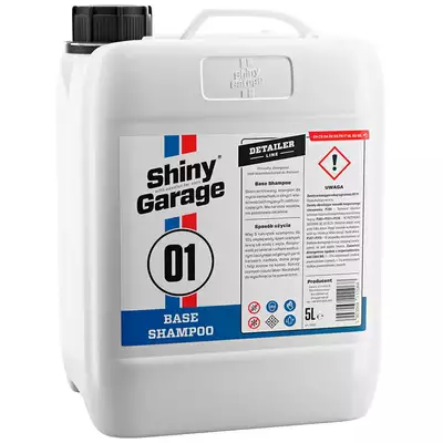 Shiny Garage Base Car Shampoo – szampon samochodowy bezpieczny dla wosków 5L