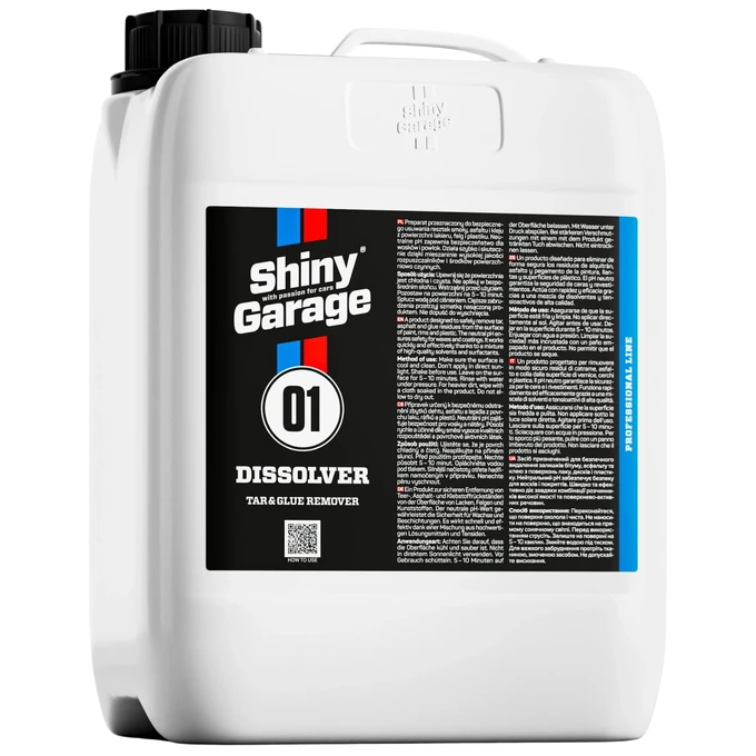 Shiny Garage Dissolver Tar&amp;Glue Remover Pro 5L
