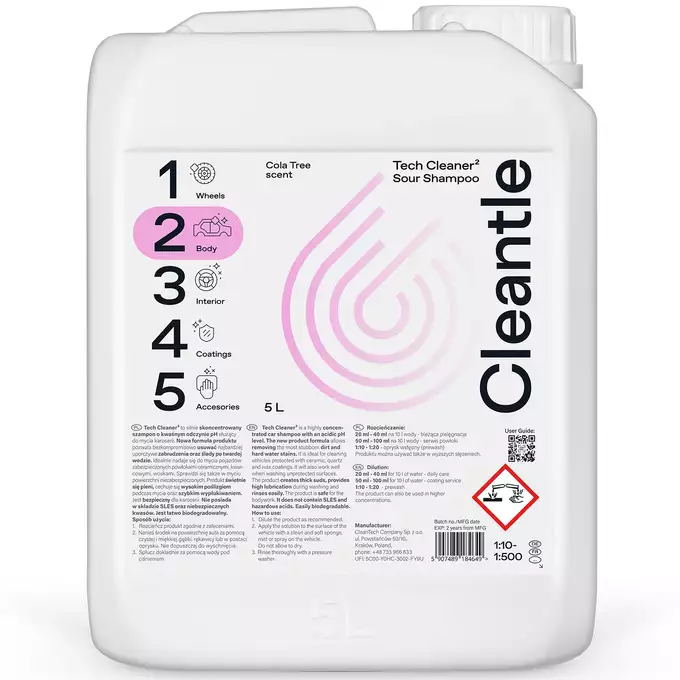Cleantle Tech Cleaner2 5L