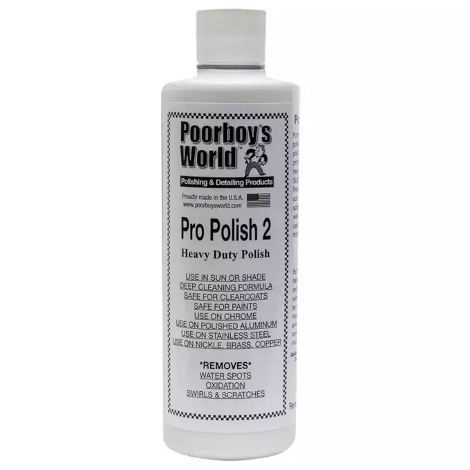 Poorboy`s World Pro Polish 2 - Delikatna pasta polersko - czyszcząca 473ml