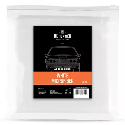Deturner White Microfiber 300gsm 40x40cm
