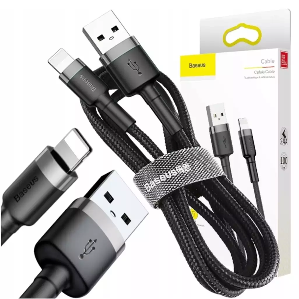 Baseus Cafule USB to Lightning Cable 1.5A Price in Bangladesh