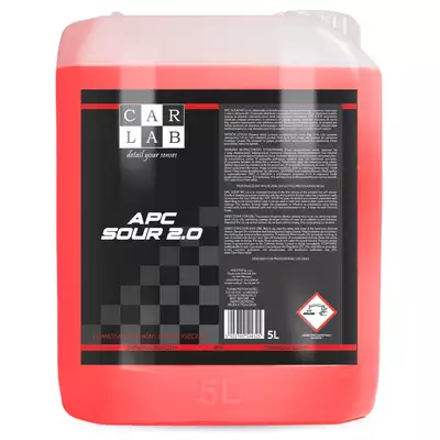 CarLab APC Sour 2.0 - Uniwersalny kwasowy płyn czyszczący 5L