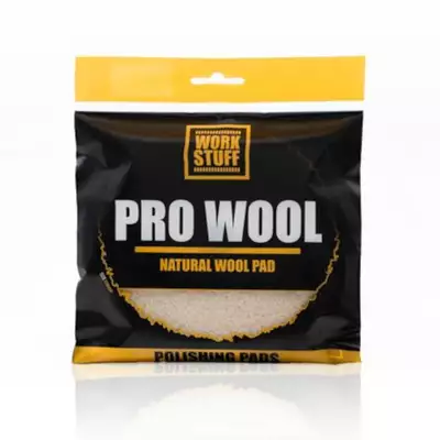 Work Stuff Pro Wool - Pad polerski z nauralnego futra 130mm