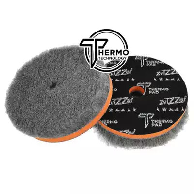 ZviZZer Thermo Nano Wool Pad Anthrazit - futro polerskie na rotacje 160/25/160mm