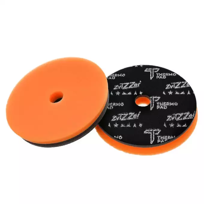 ZviZZer Thermo Allrounder Pad Orange - pomarańczowa gąbka polerska one step140/20/125mm