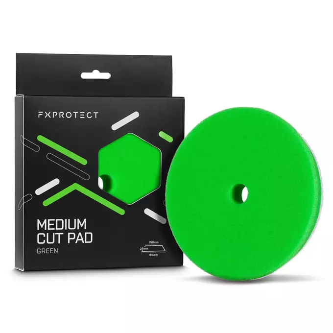 FX PROTECT Medium Cut Pad Green 150/165mm