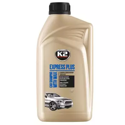 K2 Express Plus - Szampon z dodatkiem wosku 1L