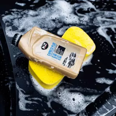 K2 Express Plus - Szampon z dodatkiem wosku 1L