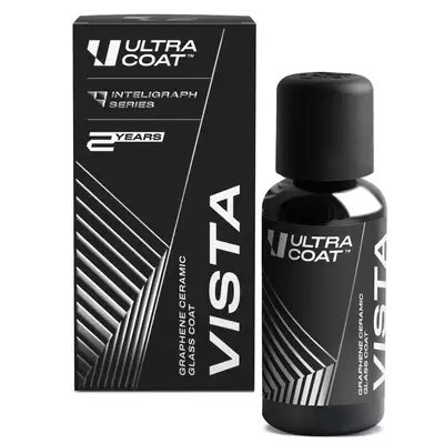 Ultracoat Vista Graphene Glass Coat - powłoka grafenowo-ceramiczna do powierzchni szklanych 15ml