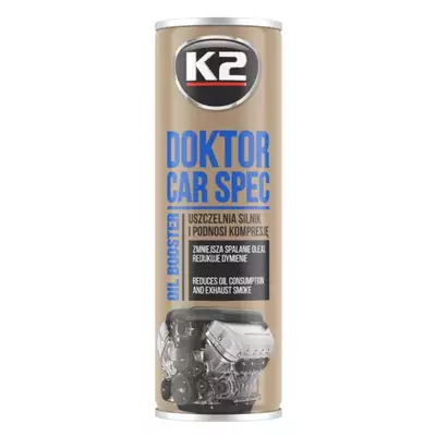 K2 Doktor Car Spec - Zmniejsza spalanie oleju, zwiększa kompresję silnika 443ml