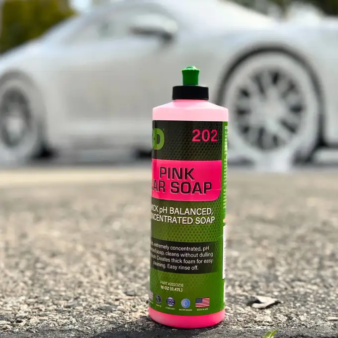 3D Pink Car Soap - Szampon do mycia samochodu 3.8L