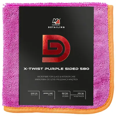 MA X-Twist Purple Sided 40x40cm 580gsm