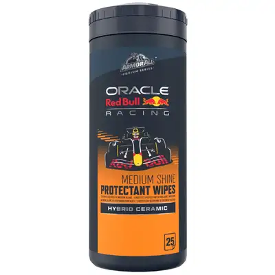 RED BULL Medium Shine Protectant Wipes