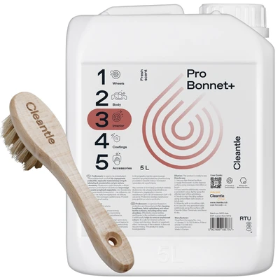 Cleantle Pro Bonnet+ - Nowoczesny produkt do czyszczenia podsufitki i tapicerki materiałowej 5L