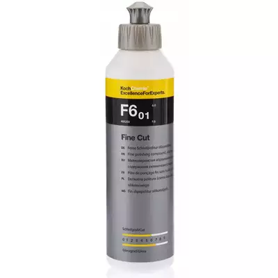 Koch Fine Cut F6.01 – średnio ścierna pasta polerska, usuwa ślady po myjni 250ml