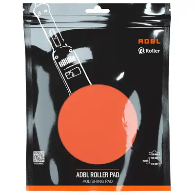 ADBL Roller Pad R-One Step – pad polerski do jednoetapowej korekty lakieru, pomarańczowy - 165/175mm