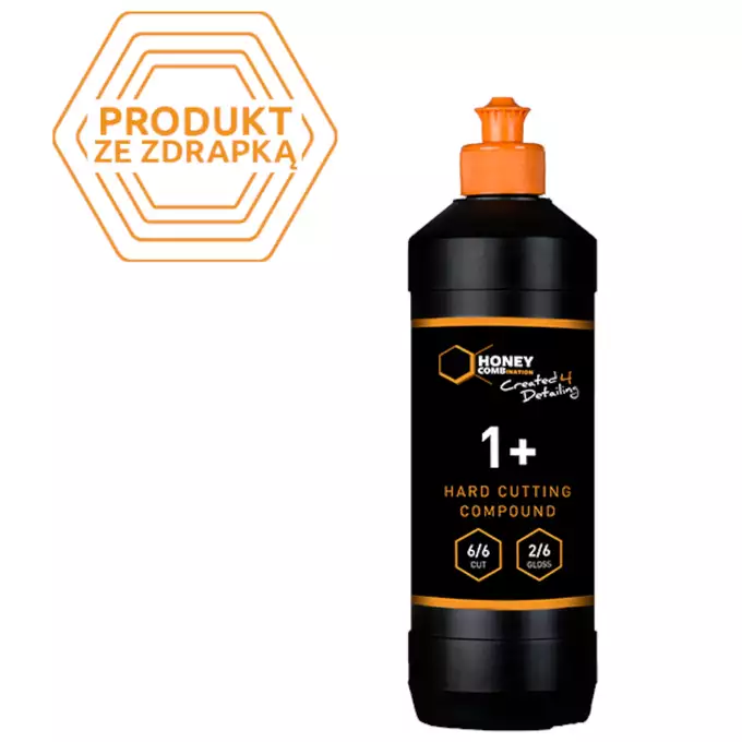 Honey Combination Hard Cutting Compound 1+ – silnie ścierna pasta polerska do twardych lakierów 1l