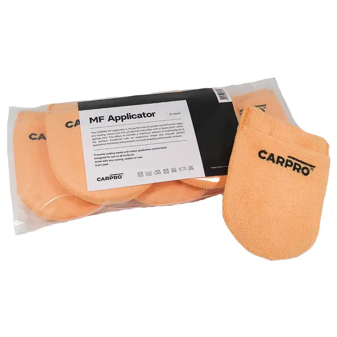 CARPRO Microfibre Applicator – zestaw aplikatorów z mikrofibry, 5 sztuk
